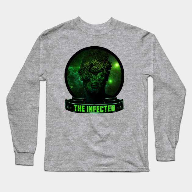 THE INFECTED Long Sleeve T-Shirt by theanomalius_merch